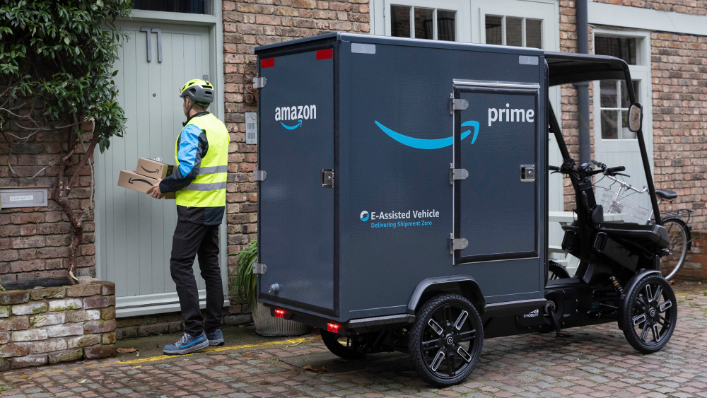 Amazon: Ecargo bike launch in London