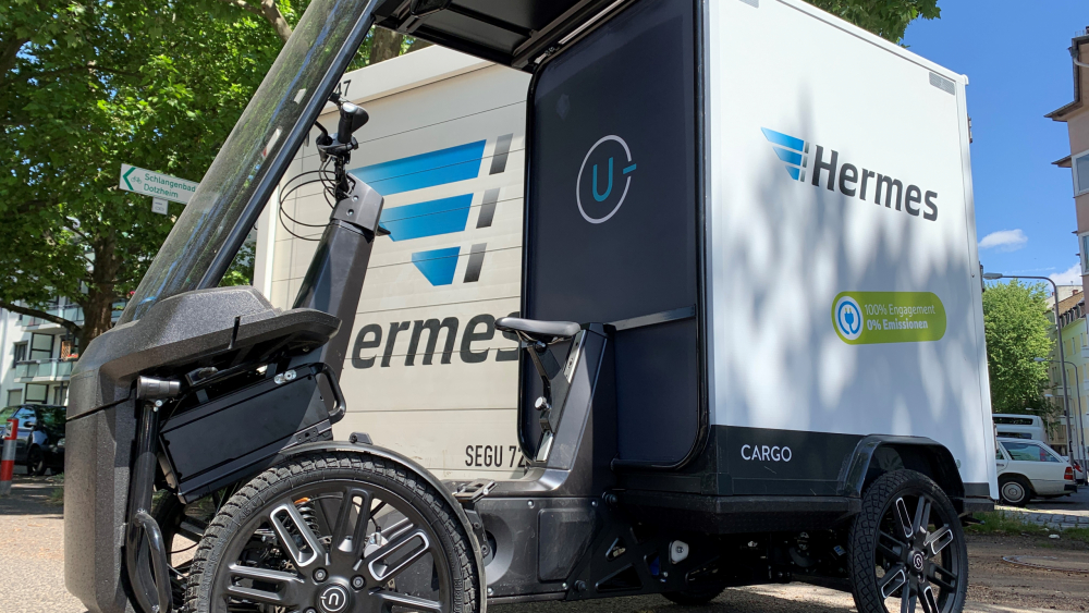 Hermes_Mubea U-Mobility_Cargobikes_Wiesbaden