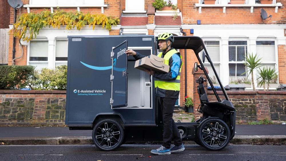 Amazon: Ecargo bike launch in London