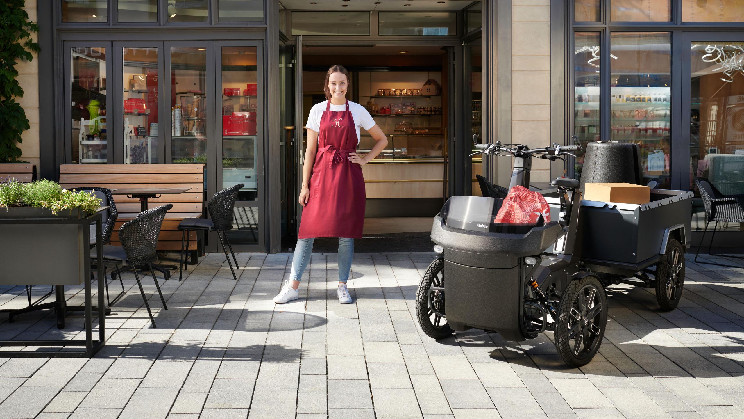 Cargo PICKUP vorm Cafe