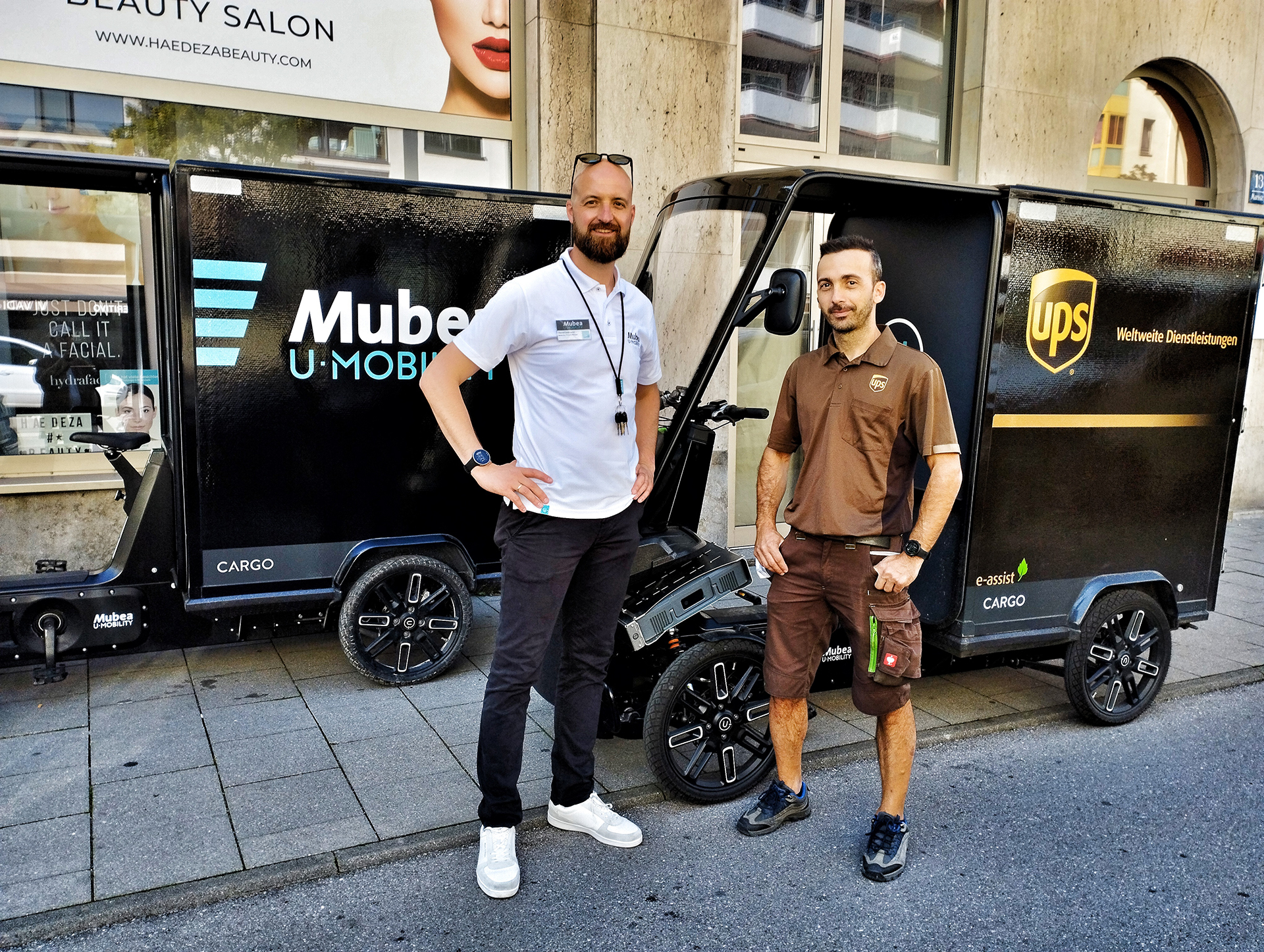 Mubea U-Mobility E-Lastenrad UPS München