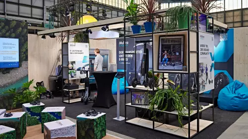 Mubea U-Mobility Messestand Greentech Festival