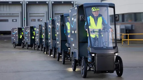 Amazon: Ecargo bike Launch Fleet