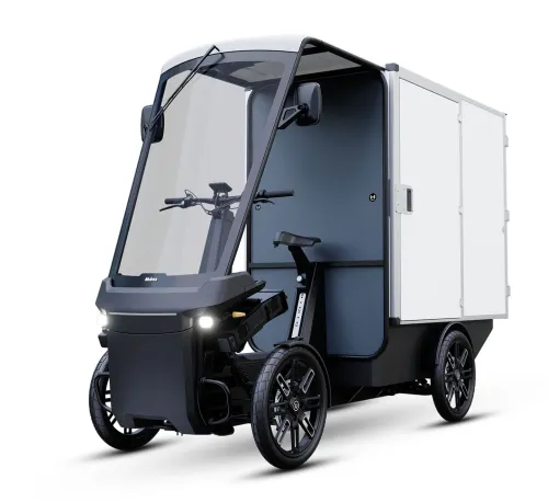 Ansicht vorne E-Lastenrad PACK